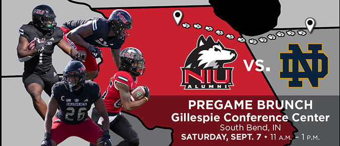 NIU at Notre Dame Pregame Brunch 11 a.m. - 1 p.m.