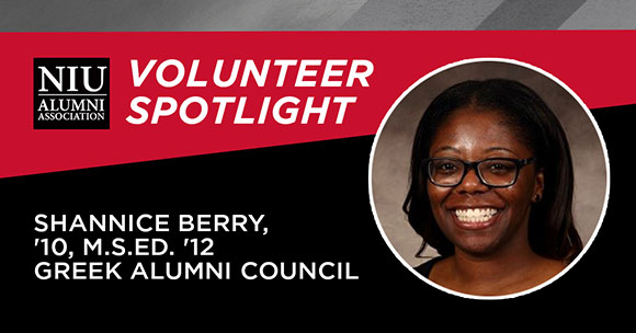 NIU Alumni Association Volunteer Spotlight: Shannice Berry, ’10, M.S.Ed. ’12