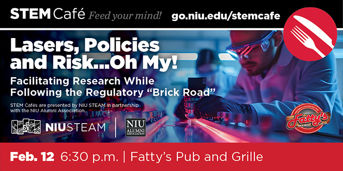  STEM Café: Lasers, Policies and Risk…Oh My! Facilitating Research While Following the Regulatory “Brick Road”