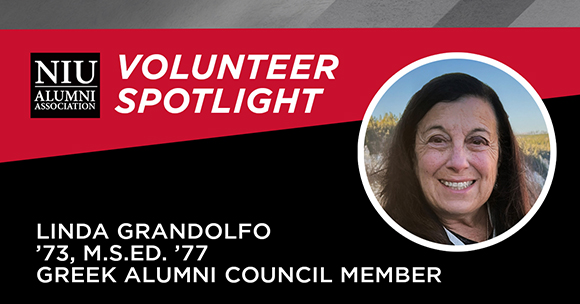 Volunteer Spotlight Linda Grandolfo '73, M.S.ED. '77, Greek Alumni Member