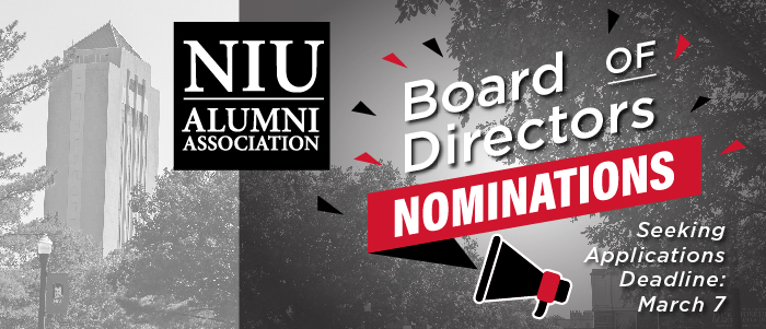 NIU Alumni Association Seeks Applications for Board of Directors
