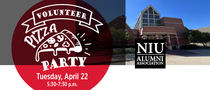 Volunteer Pizza Party Tuesday April 22
