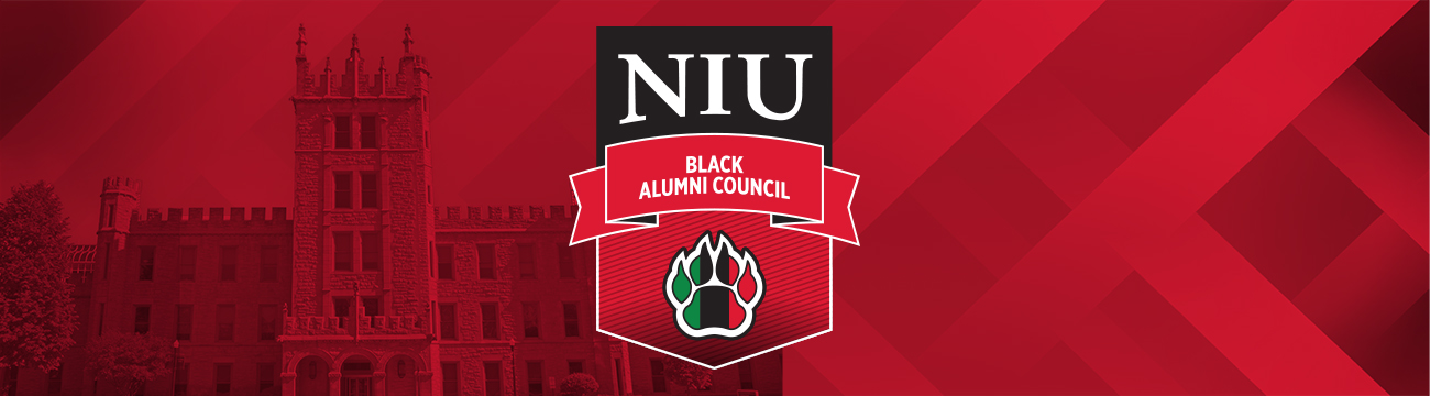 NIU Black Alumni Council Affinity Group Logo and Banner