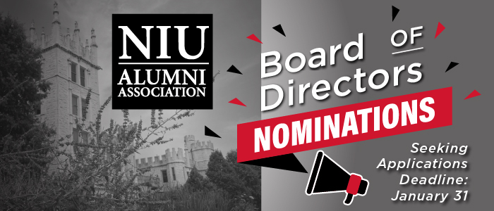 NIU Alumni Association Seeks Applications for Board of Directors