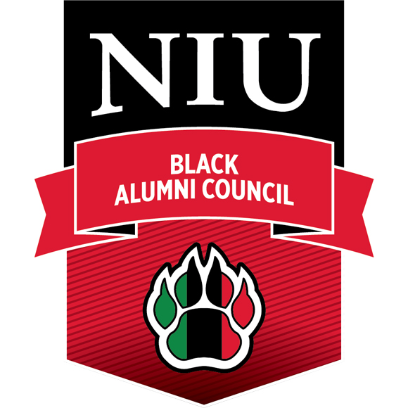 Graphic logo for NIU Black Alumni Council