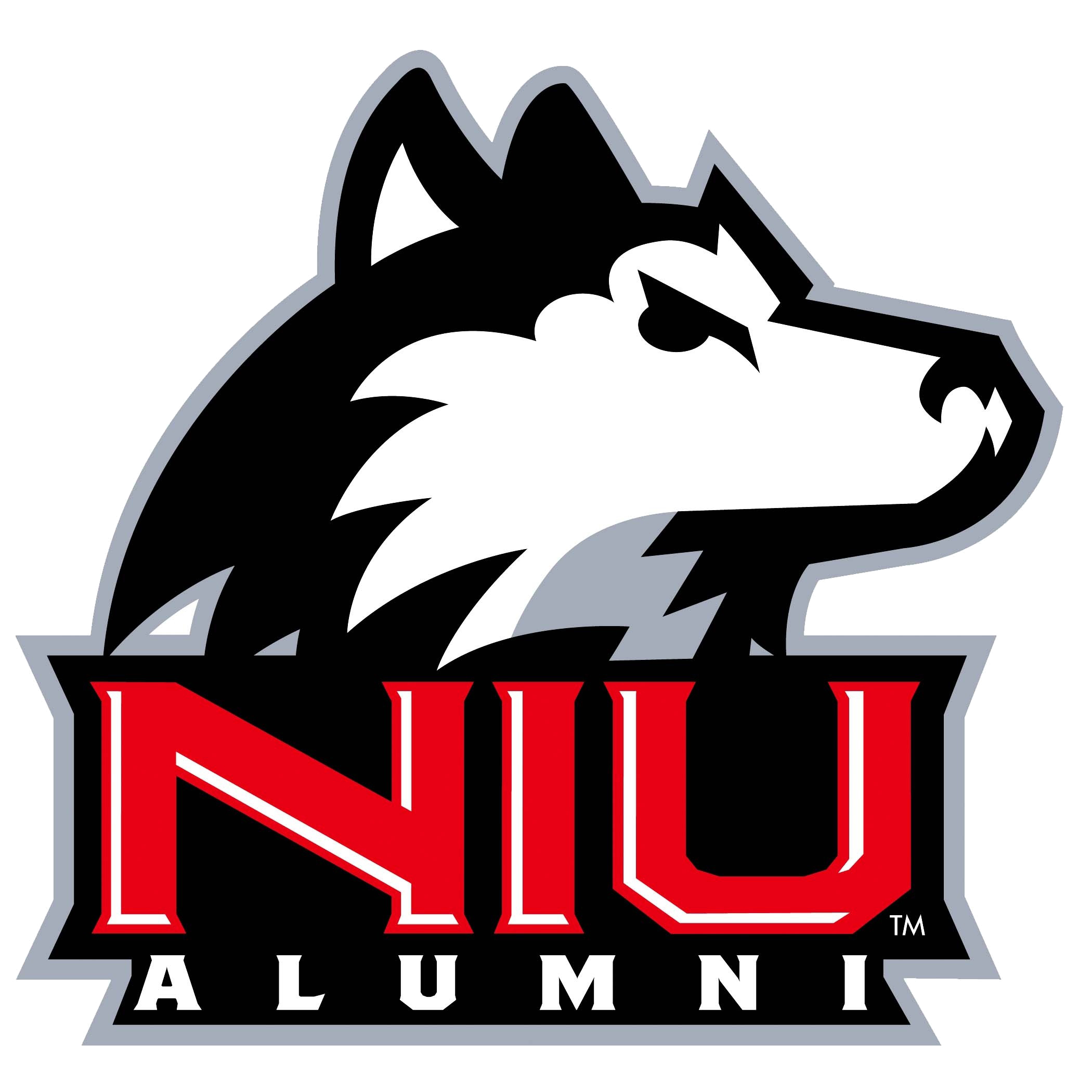 huskie-head-alumni-logo