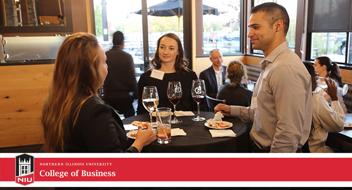 NIU College of Business MBA Networking Event