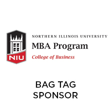 Bag Tag Sponsor NIU MBA Program