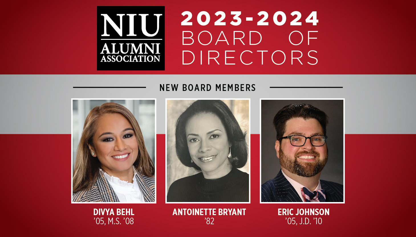NIUAA Board of Directors new members