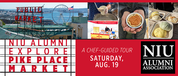 NIU Alumni Explore Pike Place Market a Chef-Guided Food Tour
