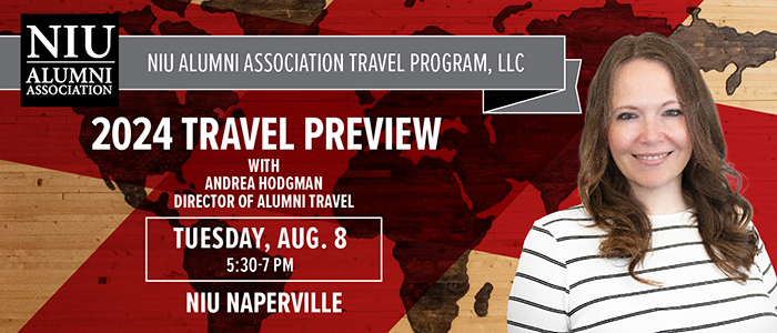 NIU Alumni Association Travel Program LLC 2024 Travel Preview Reception