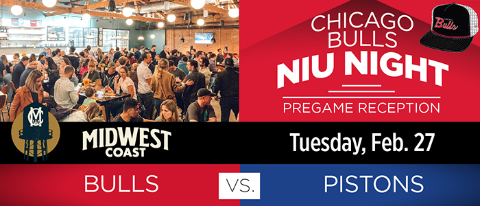 NIU Night with the Chicago Bulls